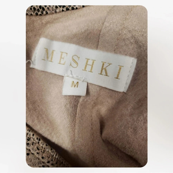 Meshki Snake Skin Print Mini  Dress Size Medium - Picture 11 of 14